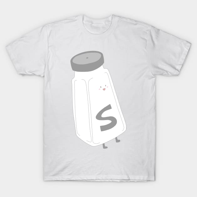 Spice Your Life - Salt T-Shirt by Snacks At 3